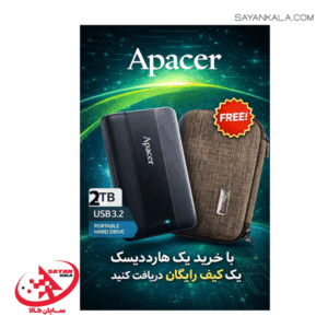 هارد اکسترنال اپیسر مدل HDD EXTERNAL APACER AC237 2TB