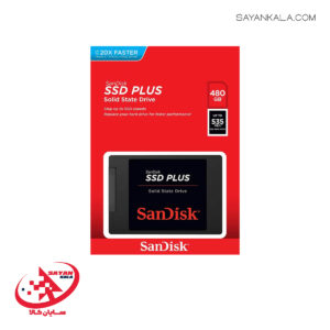اس اس دی اینترنال سن دیسک مدل SSD INTERNAL SANDISK SSD PLUS 480G