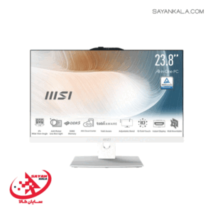 کامپیوتر همه کاره ام اس آی مدل AIO MSI AM242P 1M CORE7 150U RAM 16GB SSD 1TB WHITE