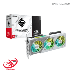 کارت گرافیک ازراک مدل GRAPHICS CARD ASROCK AMD RADEON RX 9060 XT STEEL LEGEND OC 16GB