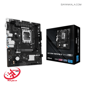 مادربرد ازراک مدل MOTHERBOARD ASROCK H610M-HDV/M.2 DDR5