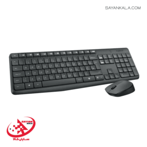 کیبورد و ماوس با سیم لاجیتک مدل KEYBOARD AND MOUSE LOGITECH MK235