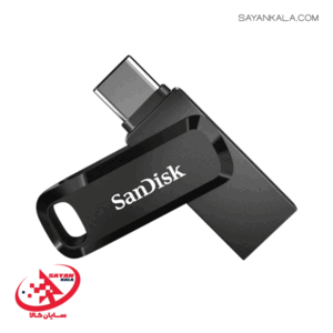 فلش مموری سن دیسک مدل FLASH MEMORY SANDISK 128GB DUAL DRIVE GO