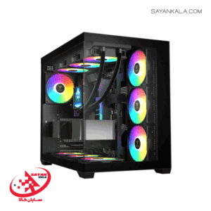 کیس گیم دیاس مدل CASE GAMDIAS AURA GC107 BLACK