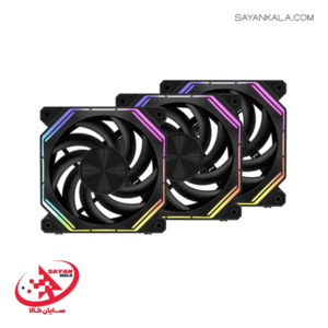 فن کیس دارک فلش مدل FAN CASE DARKFLASH INF34 3 IN 1 BLACK