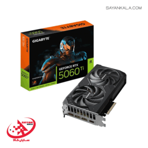 کارت گرافیک گیگابایت مدل GRAPHICS CARD GIGABYTE GeForce RTX 5060 TI WINDFORCE OC 16GB