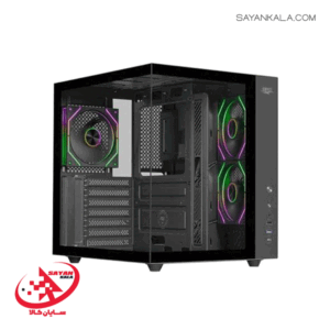کیس کامپیوتر گیمینگ اوست مدل CASE AWEST AQ15 BLACK