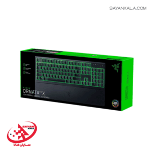 کیبورد با سیم ریزر مدل KEYBOARD RAZER ORNATA V3 X